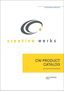 CW product catalog for clear plastic tubes and blow molded toppers