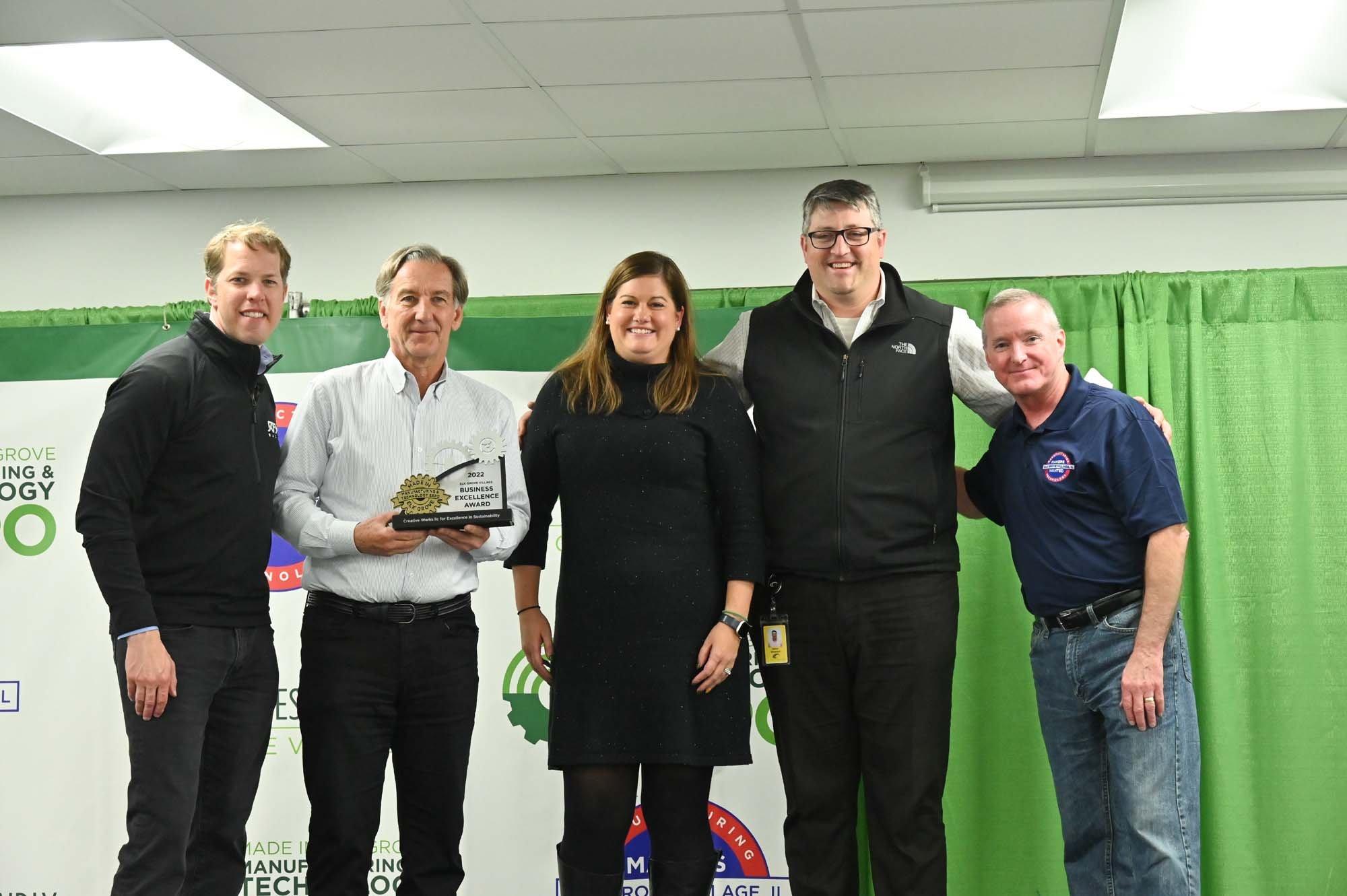 creative werks Awarded Excellence in Sustainability Award from Elk