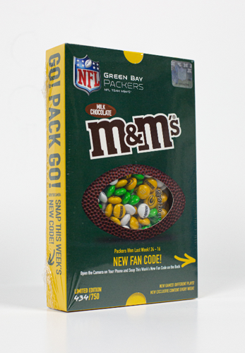 NFL Green Bay Packers m&ms fan package