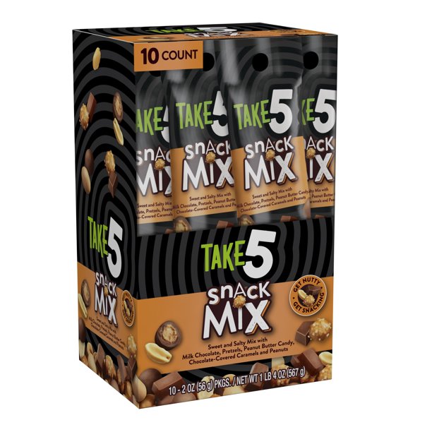 take 5 snack mix carton